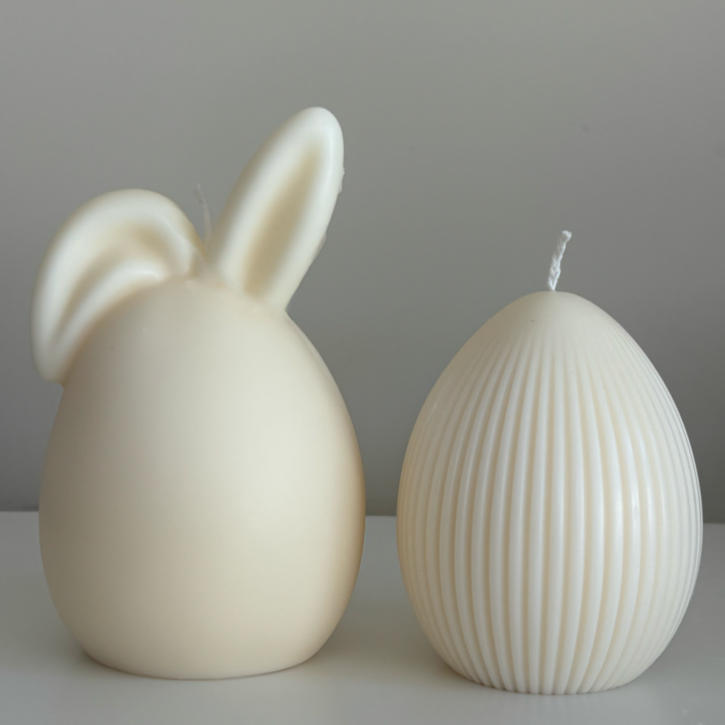 Bunny & Egg Soy Candle Duo – Gift Set