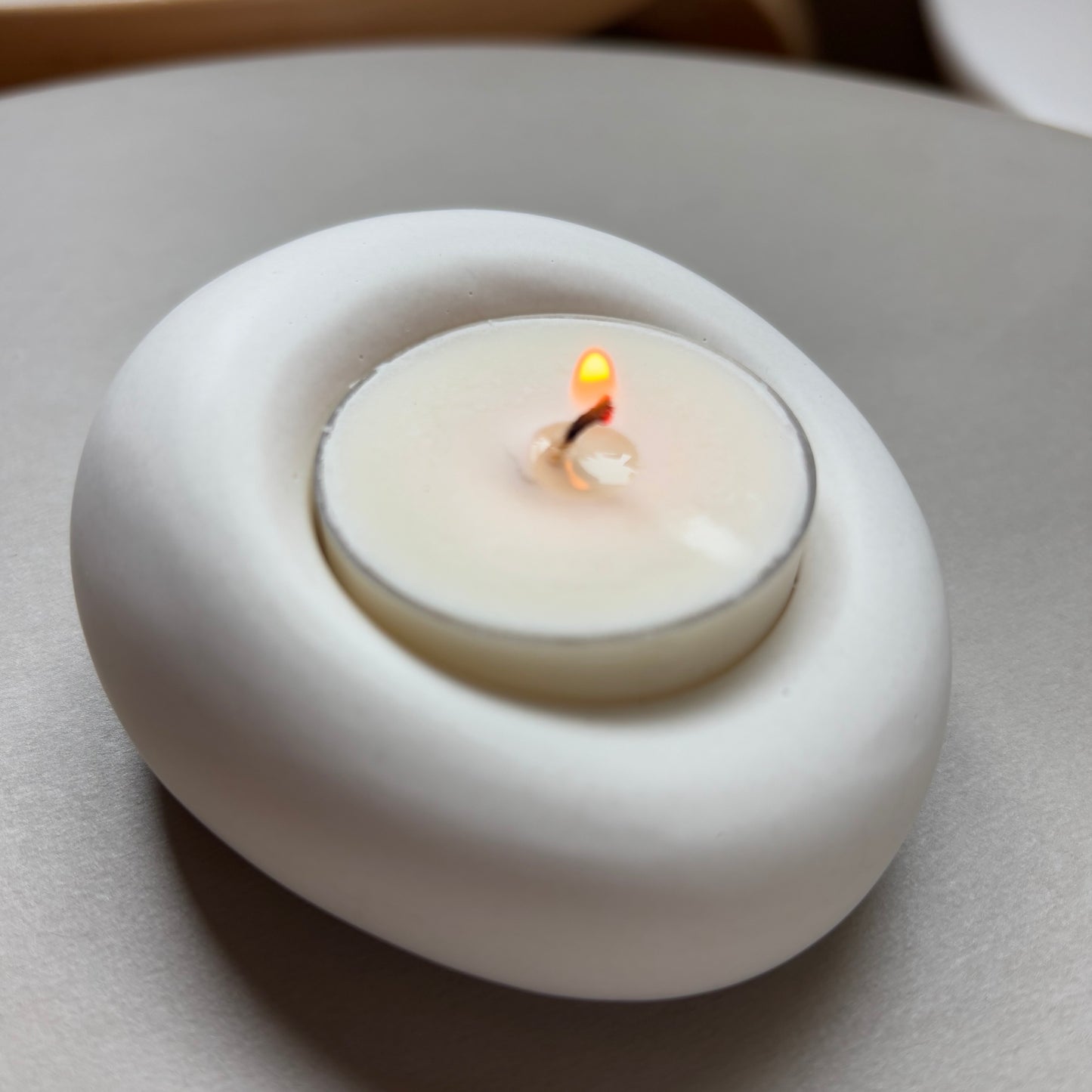 Zen Glow - Minimalist Tealight Holder
