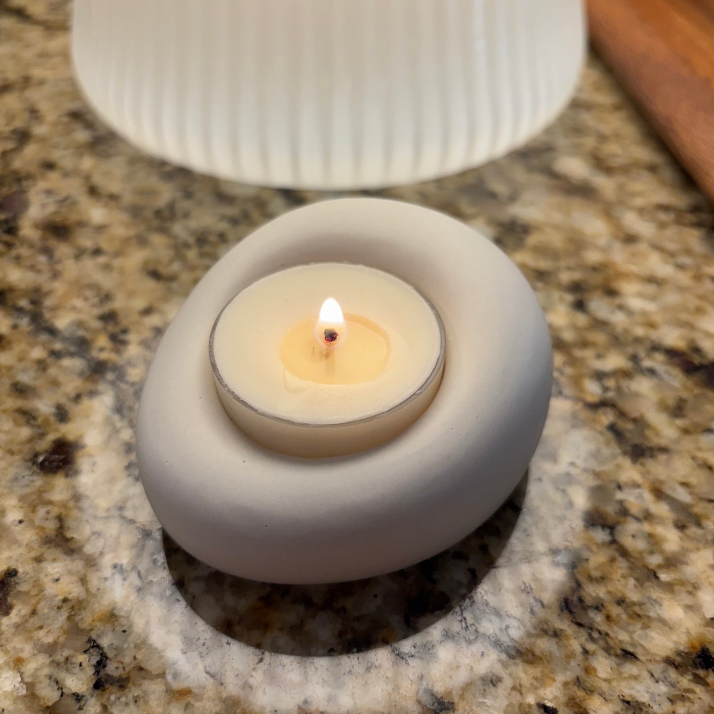 Zen Glow - Minimalist Tealight Holder