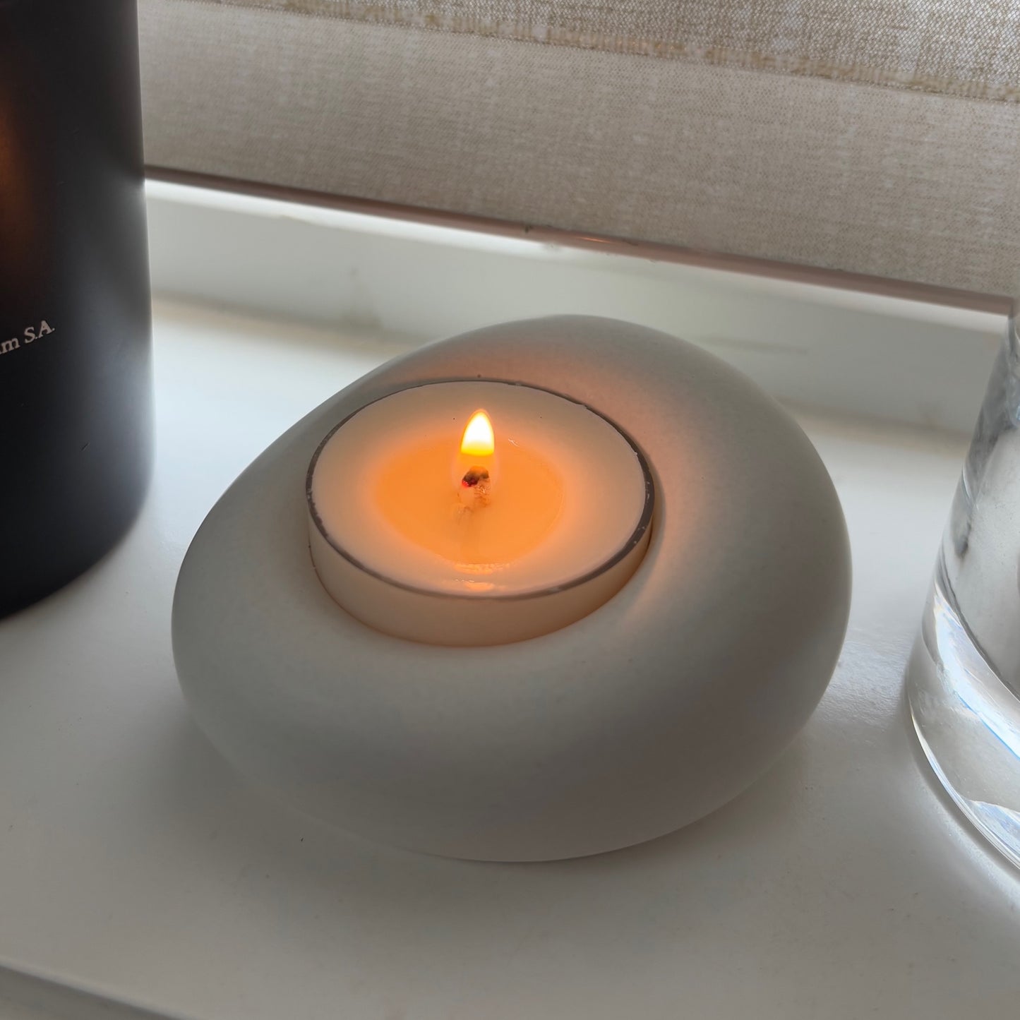 Zen Glow - Minimalist Tealight Holder