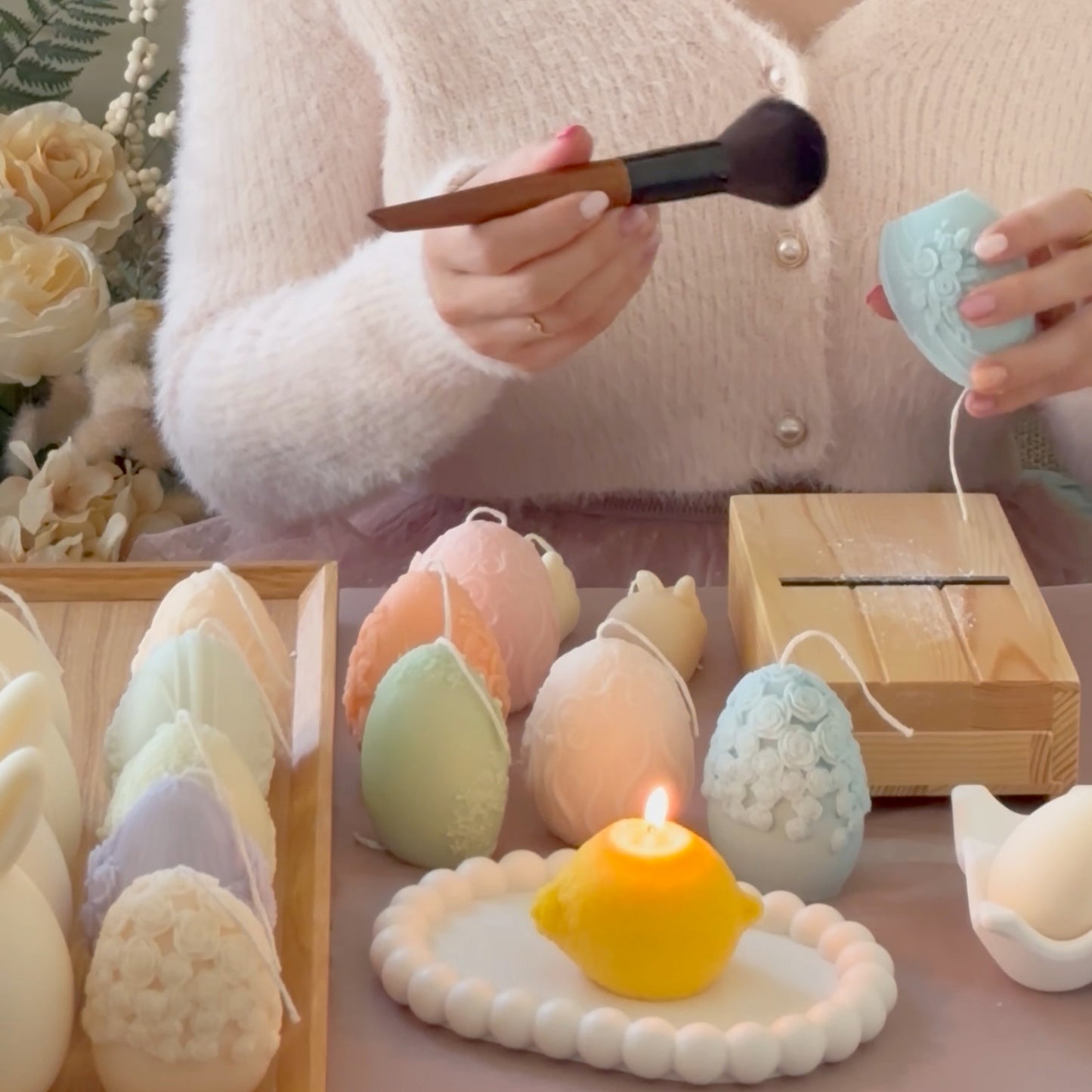 Sunlit Lemon – Sculpted Soy Wax Candle