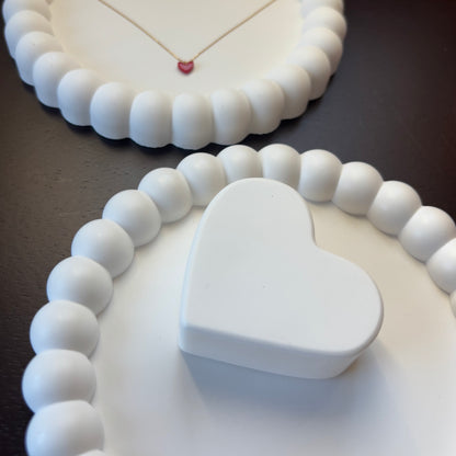 Heart Card Holder – Quiet Seconds (Imperfection: C: 40%Off)