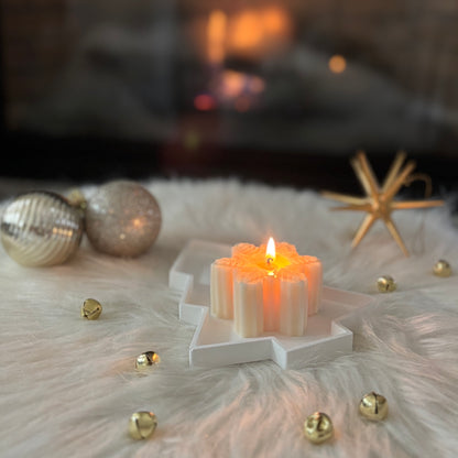 Winter Tree Tray（White / Gold Fleck Edition）