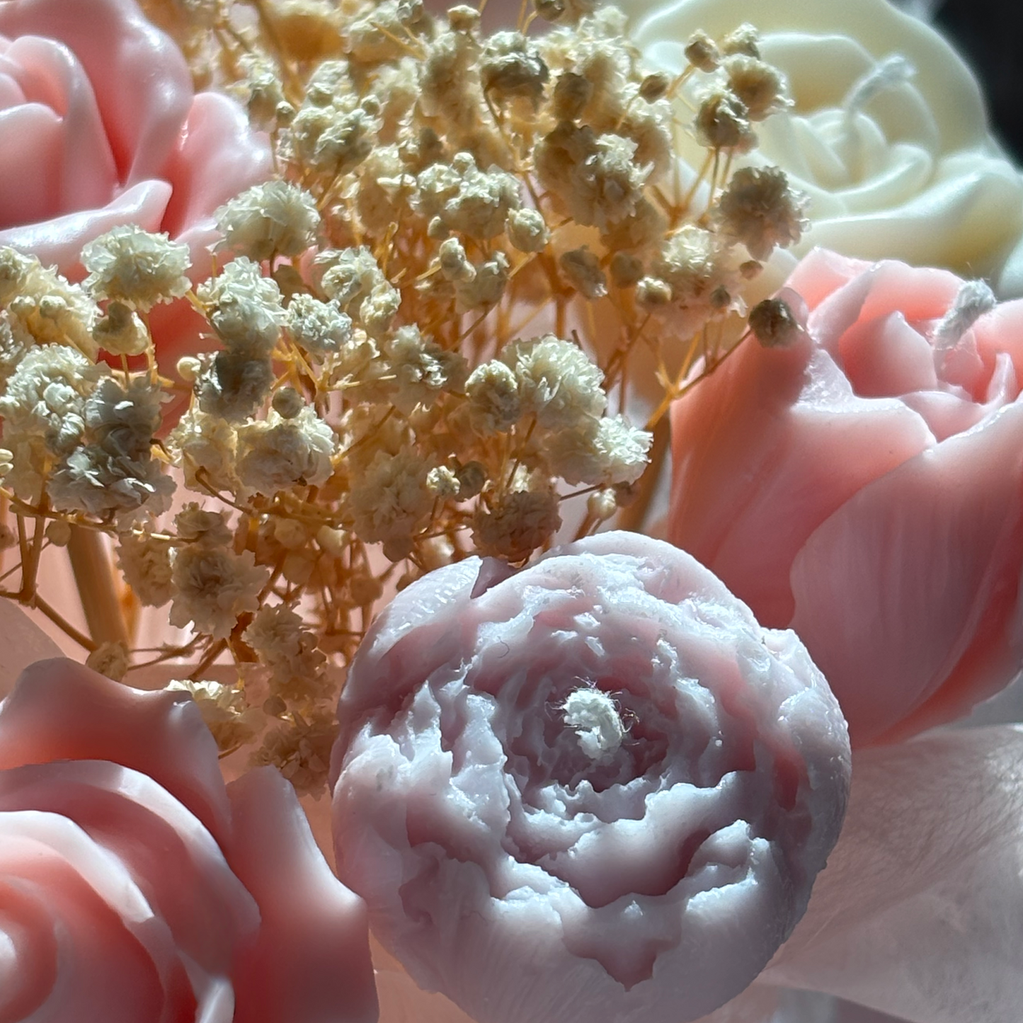Moments in Bloom – Candle Bouquet